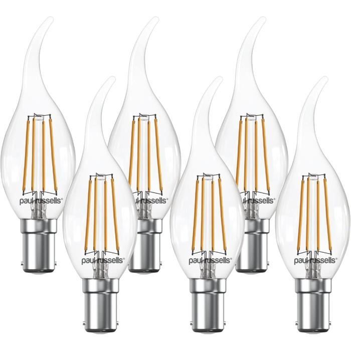 Ampoule à filament LED à culot à B15, ampoule à