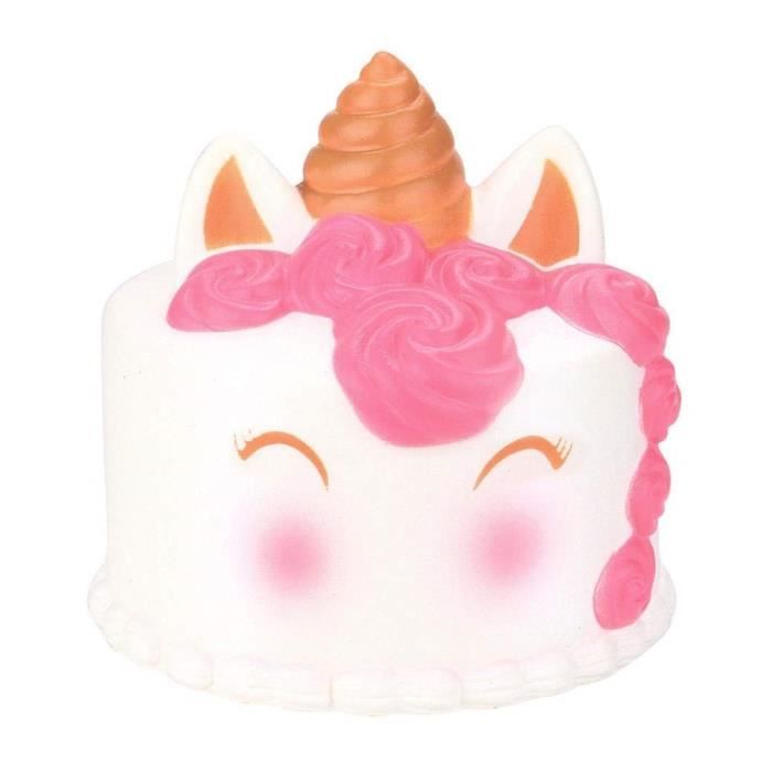 Squishy Gateau Squishy Licorne Pas Cher Squishy Kawaii Dessin Anime Licorne Gateau Pour Anti Stress Squeeze Jouet Pour Enfants M468 Cdiscount Jeux Jouets