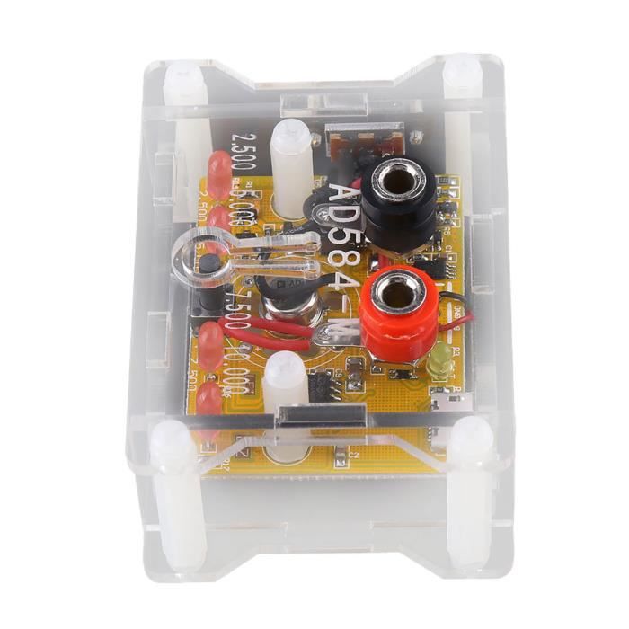 2.5 V/7.5 V/5 V/10 V 4 Kanaals Spanning Referentie Ad584 Hoge Exactheid Spanning Referentie Module Board AD584KH Met Clear Acryl Case