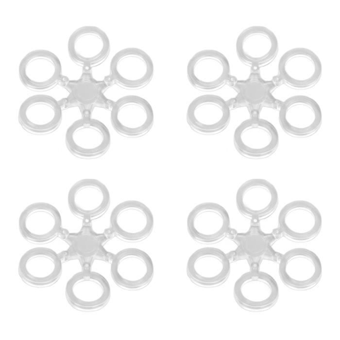 Kit Pêche Renforcement Appât 150 Bandes élastiques Transparentes Pour Appâts De Pêche à La Carpe - 6mm (lot économique) Lot Bandes Pêche Durable
