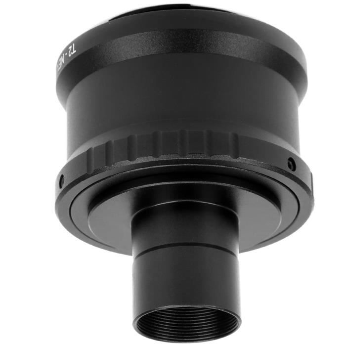 Anneau Adaptateur T2 Pour Télescope 2 Pouces - Connexion Appareil Photo/monture - Métal, Finition Anti-reflet - EBTOOLS