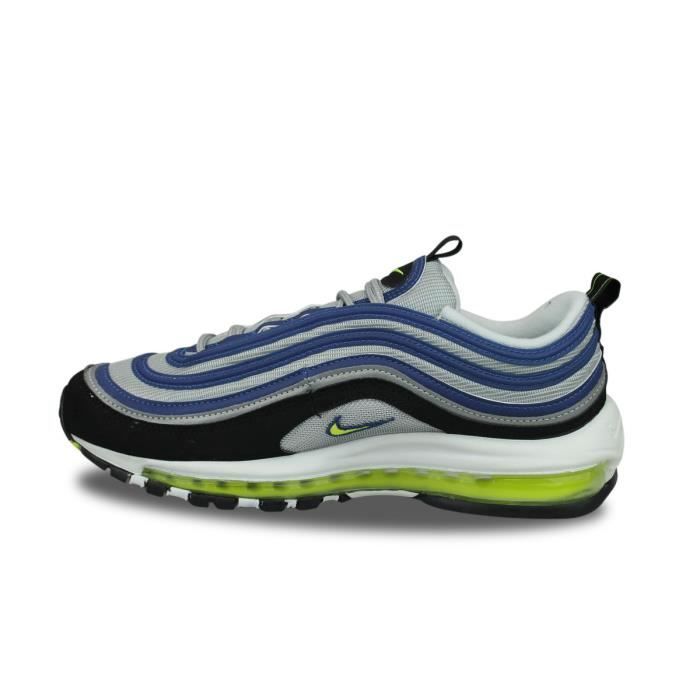Air max 97 jaune sales et bleu
