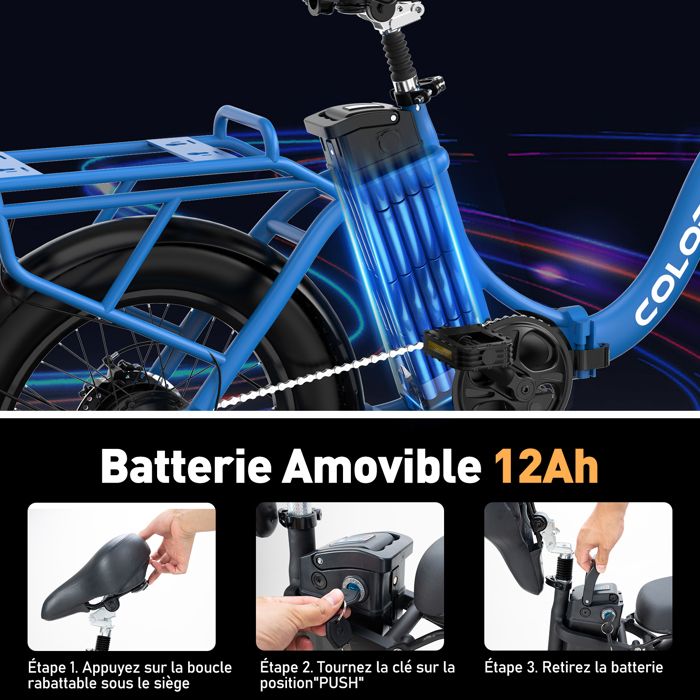 Cdiscount vélo électrique pliant deals