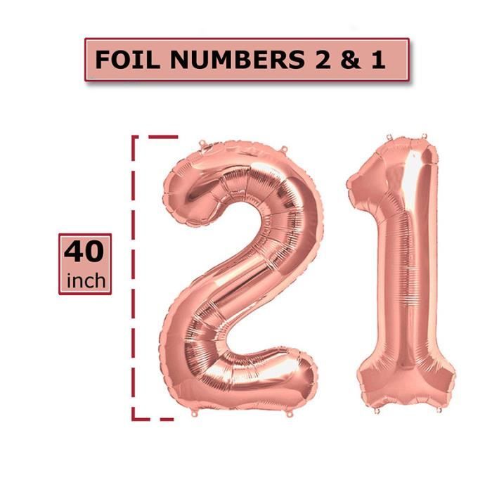 Black-Pink Décorations De Fête Anniversaire 71 Pieces,Ballon Happy Birthday  Adultes Ballons Joyeux Anniversaire Bannière Déc[H6721] - Cdiscount Maison
