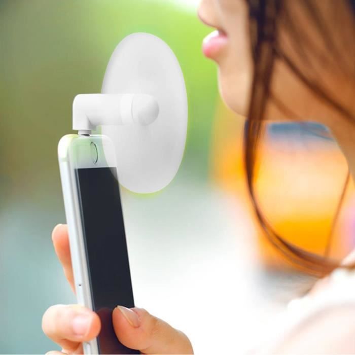 Ventilateur Mini Pour Téléphone Comioke - USB Portable Et Silencieux - Refroidissement Rapide