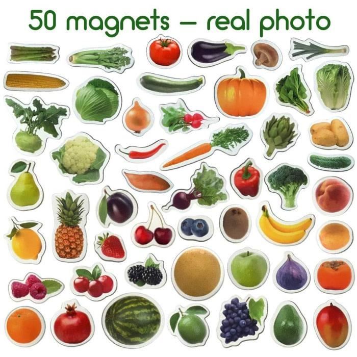 16 PCS Aimants Animaux De La Ferme Pour Enfants - Magnets Frigo Éducatifs - Jeu Magnétique Animaux - Magdum Jeu Magnétique 3 Ans