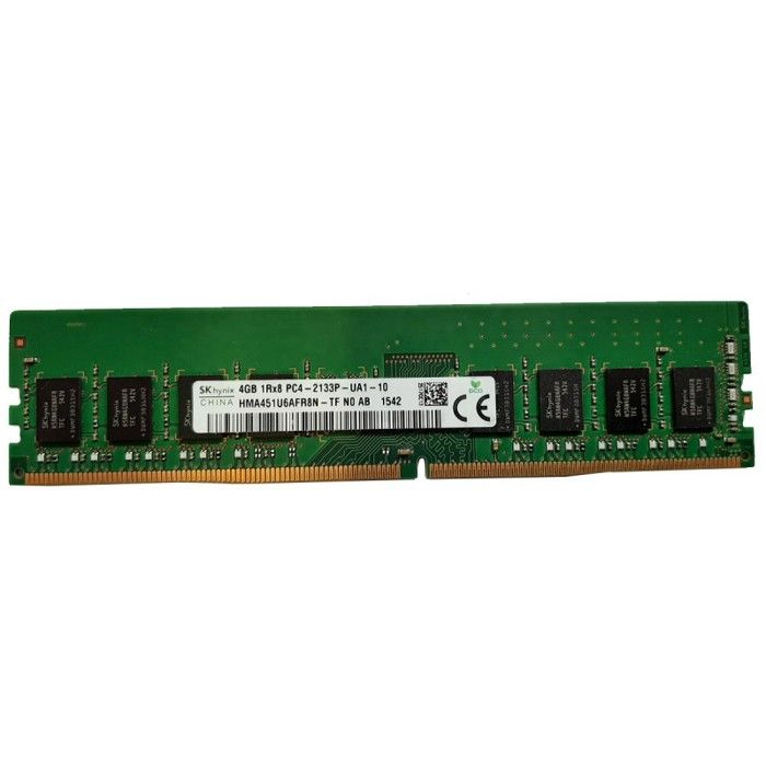 4Go RAM Hynix HMA451U6AFR8N-TF DDR4 DIMM PC4-17000U 2133MHz 1Rx8 1.2v ...