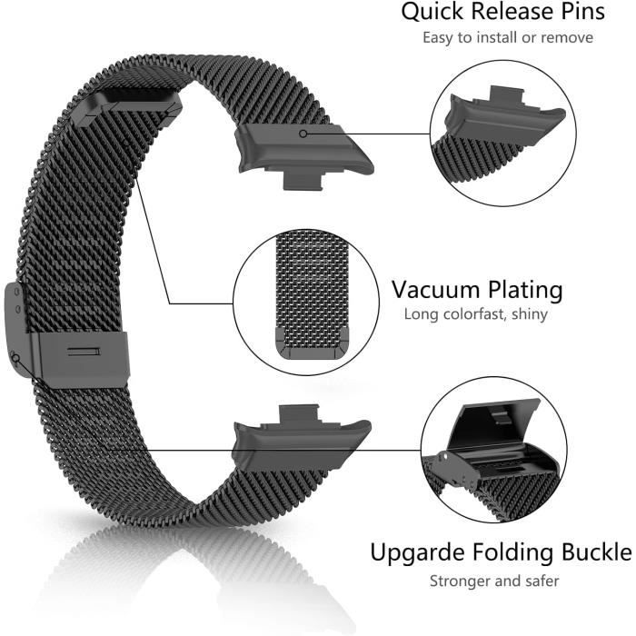 1 Pièce Pour Xiaomi Mi Band 4 Ou 3 Bracelet De Montre Bracelet De R