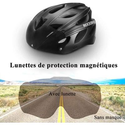 Casque Vélo Adulte Zenroll Avec Visière - Taille L (57-61 Cm) - Blanc - Neuf
