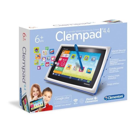 16623 Multicolore Clementoni X Clempad X Tablette pour Enfants Version Italienne 6 Ans + 