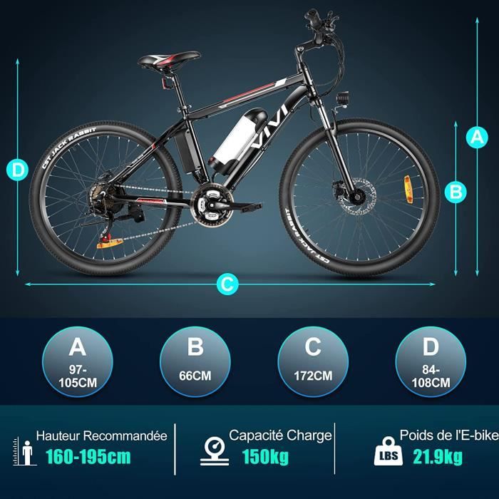 Velo electrique homme 2025 cdiscount