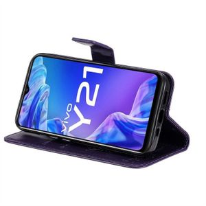 Coppia Cover + Vetro Temperato Trasparente Per Vivo Y21 / Y21S / Y33S