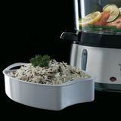 Cuiseur Vapeur Électrique Beper BC.261 - 5 Litres - Minuteur 60min - Sans BPA