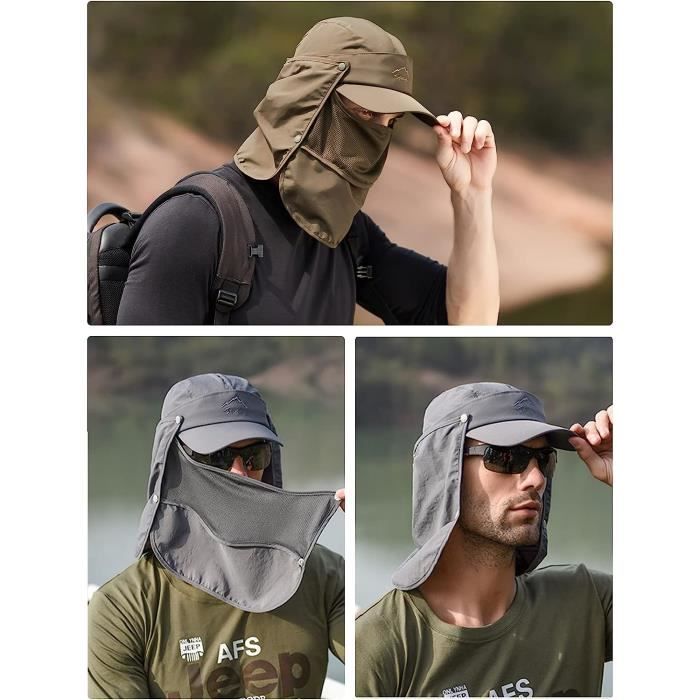 Casquette homme best sale anti uv