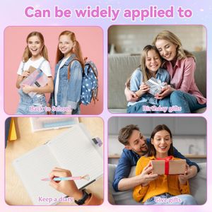 Mareli Journal Secret Avec Ballerine En Plâtre Et Cadenas - Carnet Intime Pour Fille