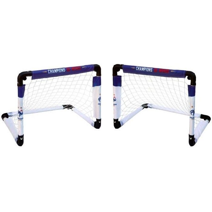 2 Minis Buts Cages Football Pliable FFF Equipe de France - Cdiscount Sport