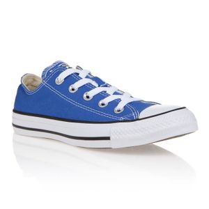 converse basse bleu electrique