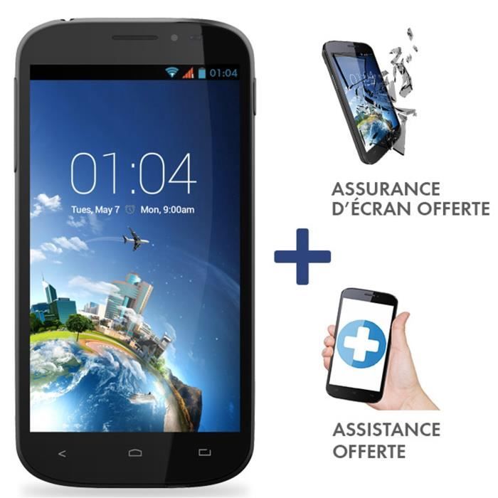 Smartphone - KAZAM - Trooper X4.5 - Double SIM - Android 4.2 - Appareil photo 5MP