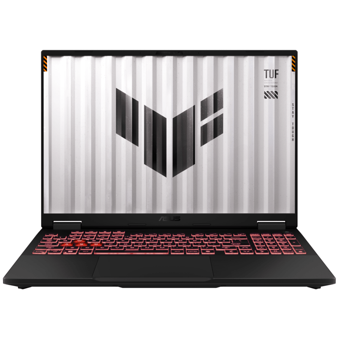 PC portable gaming Asus TUF F16 TUF608JMR DRV045W 16 WUXGA 165 Hz Intel® Core™ i7 RAM SSD Nvidia GeForce RTX 5060 - vue 2
