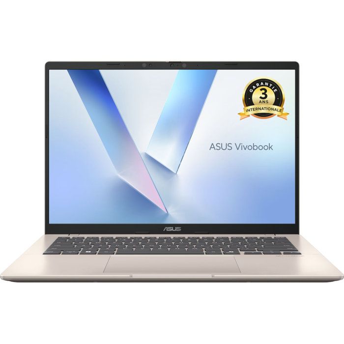 PC Portable ASUS VivoBook 14 X1407 : Win 11 14 FHD Snapdragon X Plus RAM SSD