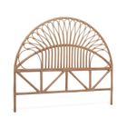 SWEEEK Tête de lit en rotin naturel. L 140 x P3 x H115cm