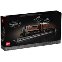 Jouet de construction - LEGO - La locomotive crocodile - 1271 pièces - Vert - Mixte - 18 ans et plus