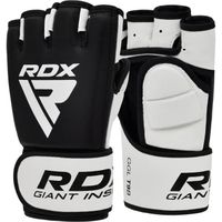Gants MMA RDX, gants de Muay Thai pour le grappling, boxe combat gant pour le sparring, gants de combat en cage, blanc