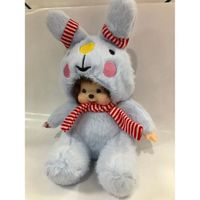 Minnie KIKI Doll Cartoon Monchhichi in Stitch costume 20cm Poupée jouet B1