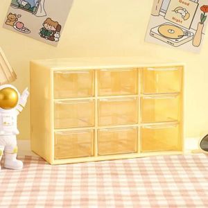 SIUNDAM 17 Pièce Organisateur Tiroir En Transparent,5 Tailles Boite Rangement Tiroir,Rangement