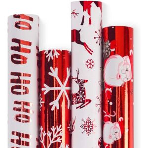 Très gros rouleau Papier cadeau 50m Père Noël CLAIREFONTAINE 80g : Chez  Rentreediscount Cadeaux & Jeux