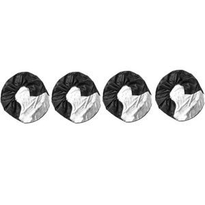 tellaLuna 4 PièCes SéRies Couvre Pneus 32 Pouces 210 T Roue Pneu Pneu éTanche Housse de Pneu Roue Couvre pour Camping-Car Bateau Remorque Camping-Car