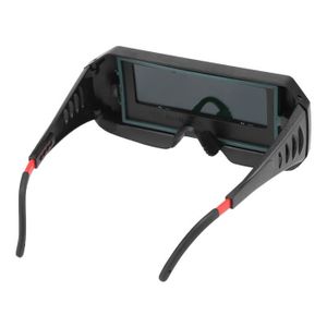 LUNETTE - VISIÈRE CHANTIER Dioche Lunettes de soudage Assombrissement automatique solaire de soudures TIG MIG lunettes soudeur yeux lunettes