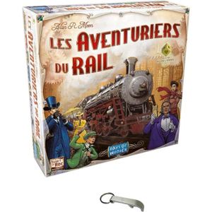 JEU SOCIÉTÉ - PLATEAU Lot Les Aventuriers Du Rail Usa + 1 Décaps Blumie 