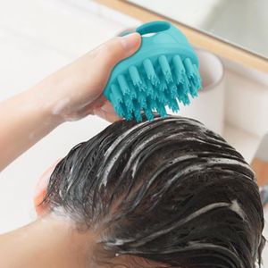 ÉPONGE - FLEUR DE BAIN ETO- Brosse à shampoing Brosse de Massage du cuir chevelu à main de forme ronde, brosse de lavage pour shampoing et linge eponge