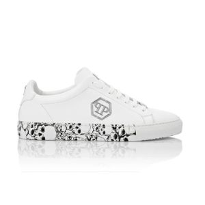basket philipp plein homme blanche