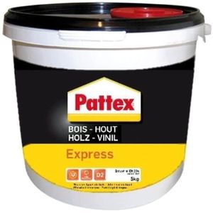 COLLE - PATE FIXATION Colle bois - express -5 Kg