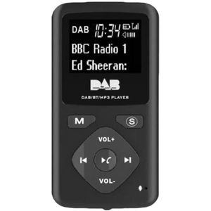 RADIO CD CASSETTE Lecteur Mp3 Portable Fm-Dab Digital Bluetooth Radi