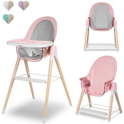 Repose-pieds Réglable Pour Chaise Haute Enfant - Compatible IKEA Antilop - Blanc - Installation Facile Sans Outil
