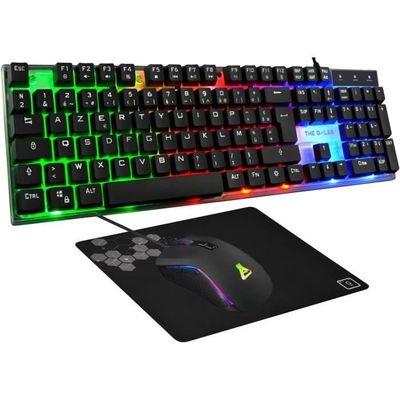 Pack clavier souris USB Genius C126