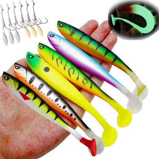 Leurres souples Rogen Zander pro Shad pêche - Sport & Plein air