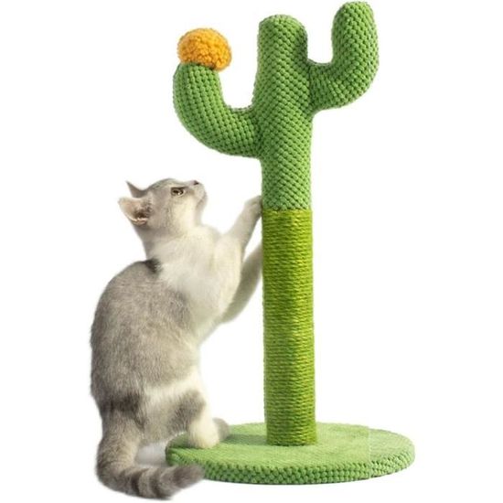 Arbre à Chat 6 En 1 Avec Corde Sisal – Pour Grands Chats, Niches, Hamac, Griffoir, Montage Facile