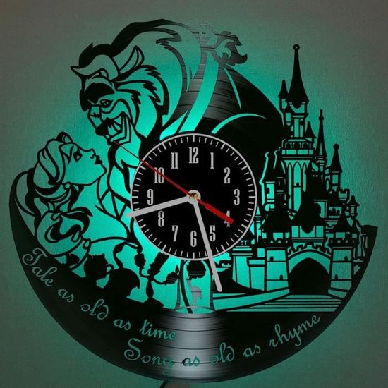 Horloge La Belle Et La Bte