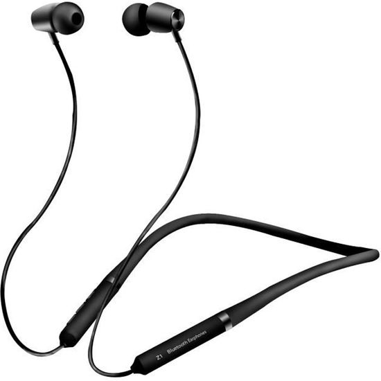 Ecouteur Sport Bluetooth Casque Oreillette Compatible Iphone 5 6 7 8 9 10  Noir