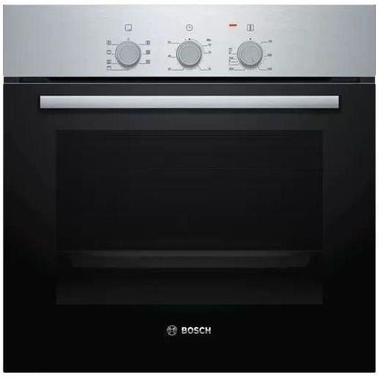 Bosch Appliances HBF011BR0 Serie 2, Four encastrable, 60 x 60 cm, Acier