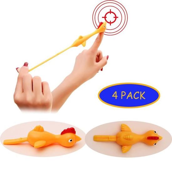 Poulet Volant Catapulte - Peluche à Catapulter, Jouet Sonore, Neuf, Marque TotalCadeau