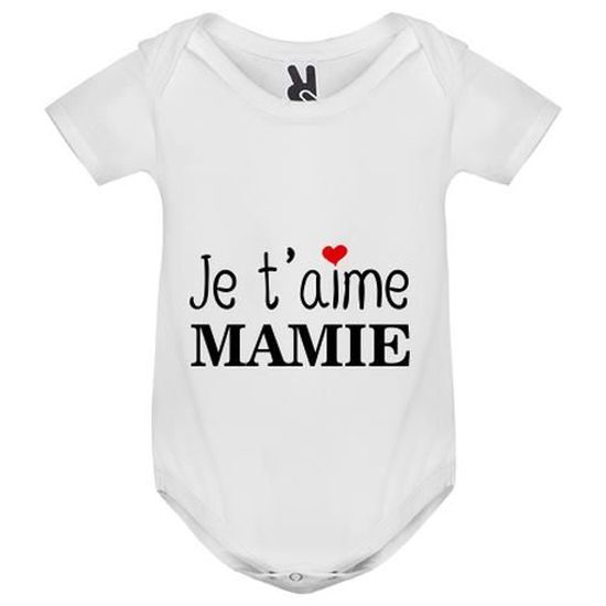 Body Bebe Blanc Je T Aime Mamie Enfant Blanc Cdiscount Pret A Porter Body Bebe Blanc Je T Aime Mamie Enfant Blanc Cdiscount Pret A Porter