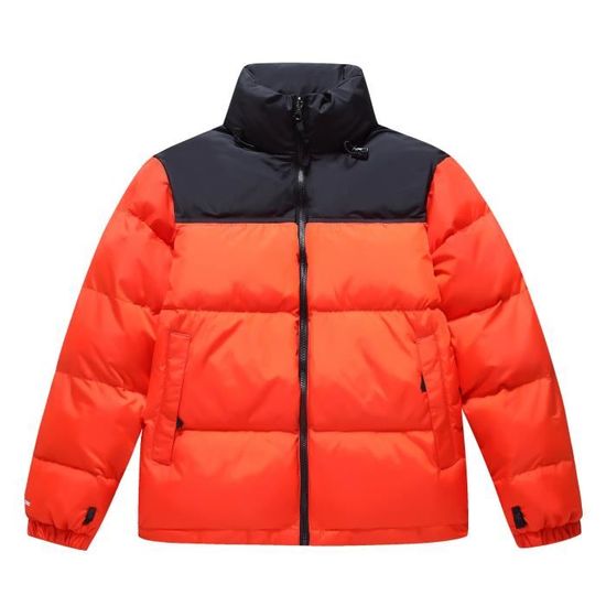 Doudoune Homme Hiver TOFOTL - Col Montant, Style Patchwork Casual - Veste épaisse Chaude Oversize Vintage - Pour Travail Ou Extérieur