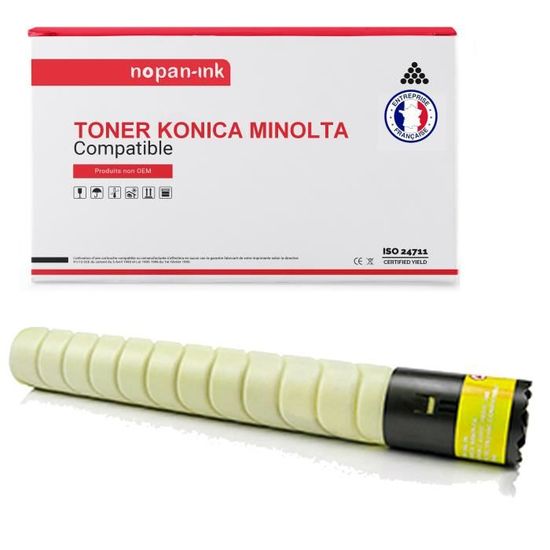 Toner Konica Minolta TN221Y Jaune main image 1