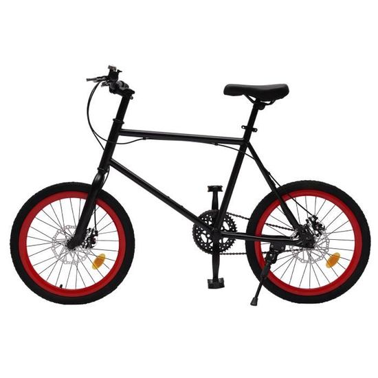 V lo enfant style libre gar on fille v lo 20 pouces v lo Noir Rouge