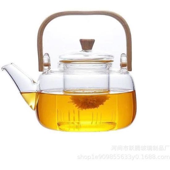 Beowanzk 1l Theiere Verre avec InfuseurThéières Transparente Beowanzk 1l Theiere Verre avec InfuseurThéières Transparente